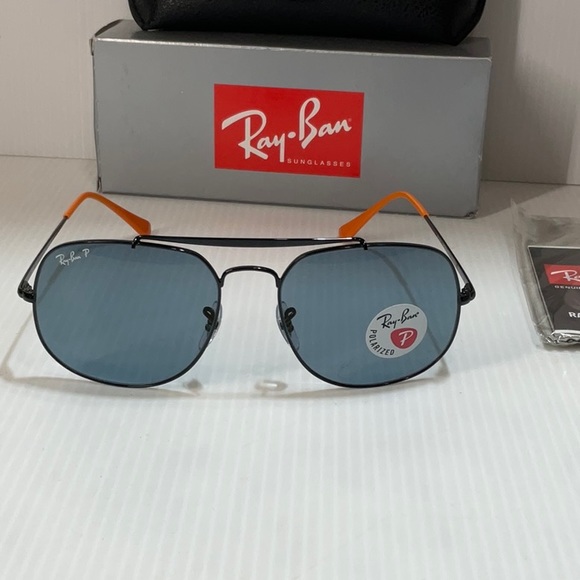 COPY - Rayban polarized men square sunglasses the general rb3561 light blue len… - Picture 2 of 7